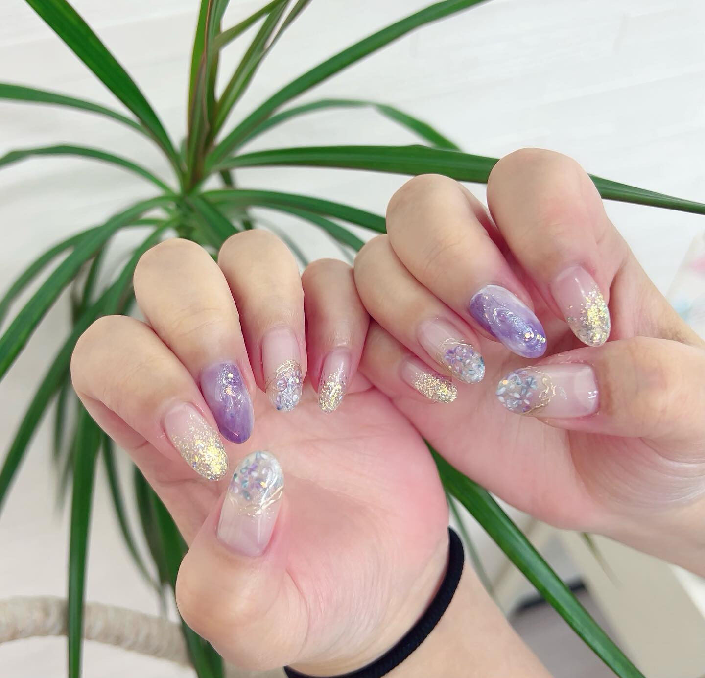 梅雨限定nail ¥7810(税込)