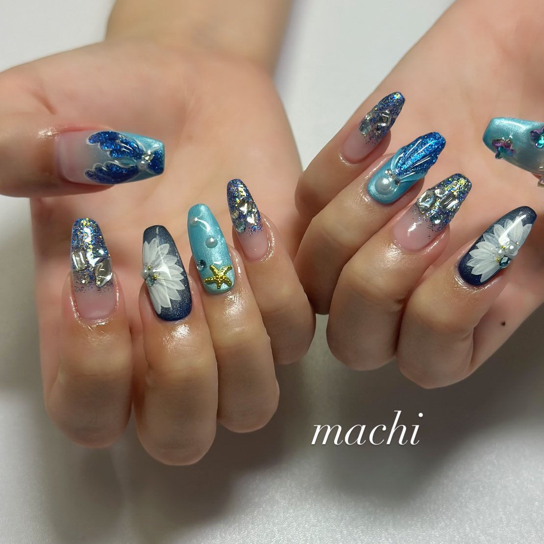 〜マーメイドネイル🧜‍♀️〜