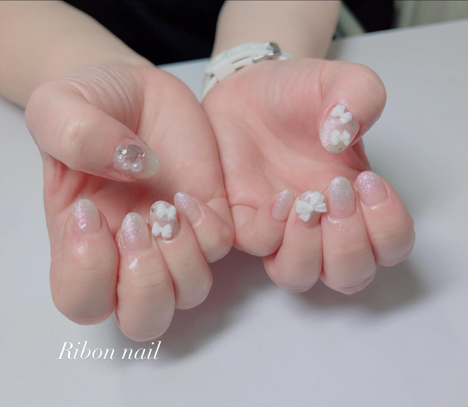 〜＊ribon parts nail＊～
