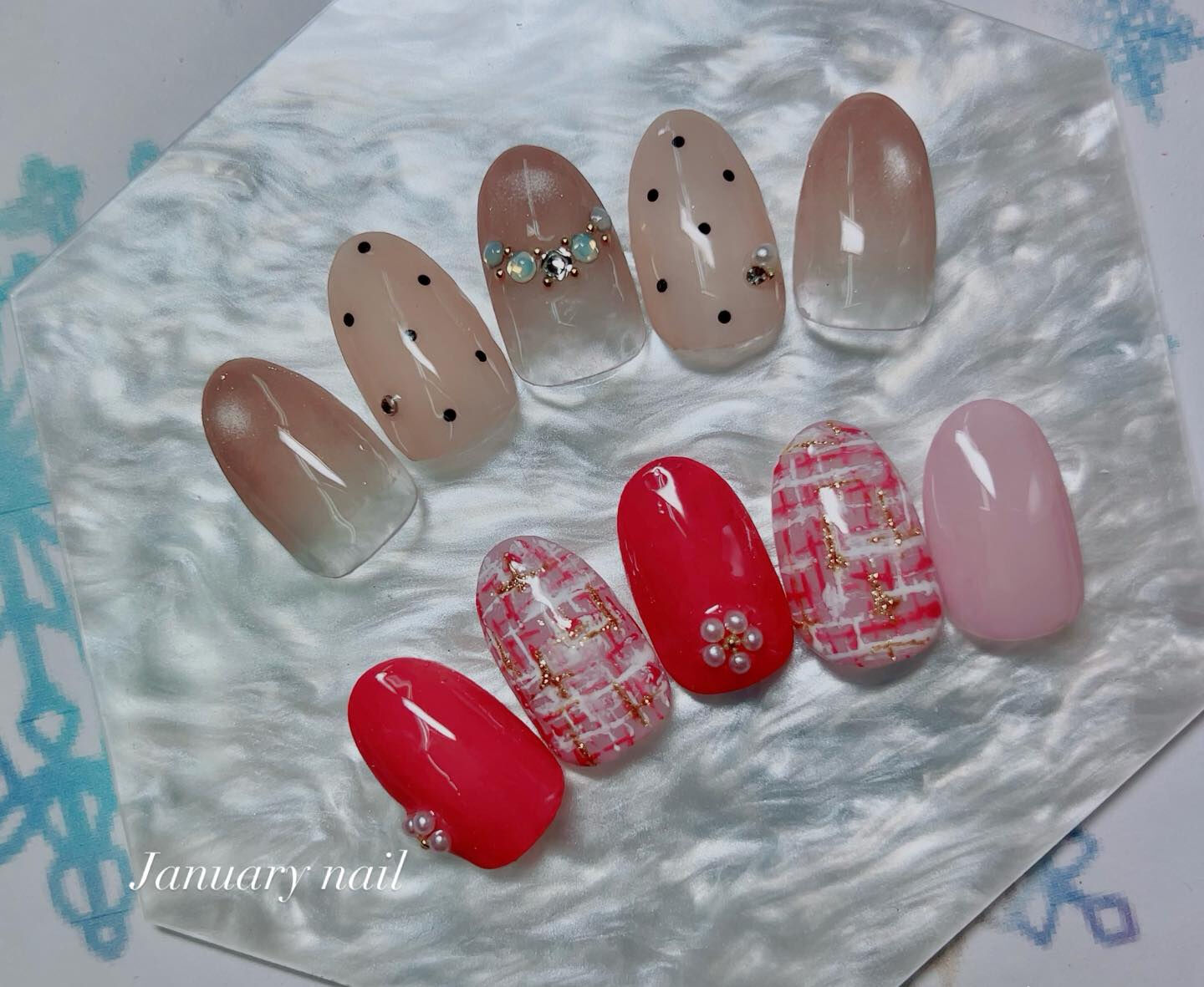 〜＊January nail＊～ 