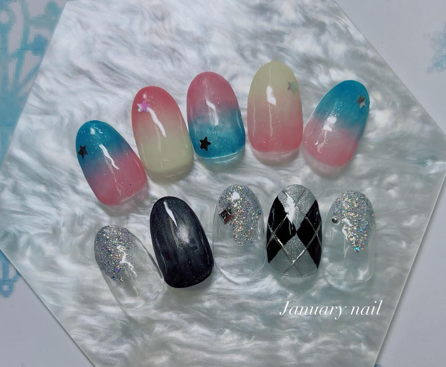 〜＊January nail＊～ 