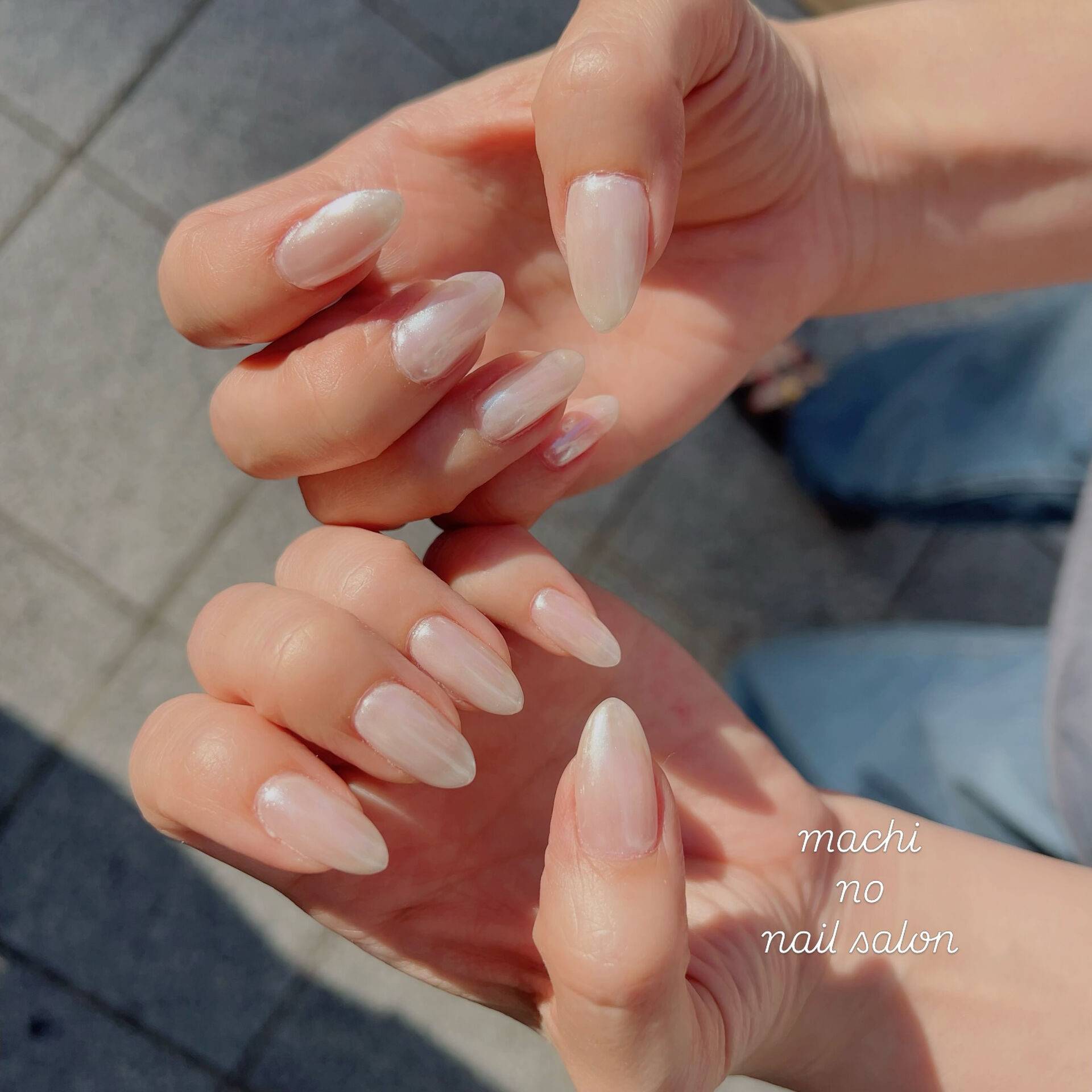 〜＊whitemirror nail＊～ 